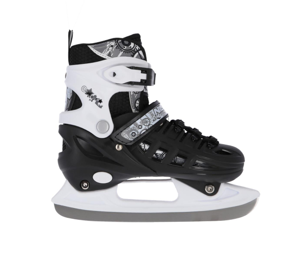Nils Extreme Łyżworolki 4w1 NH10905 rozm. L (39-42) Czarno-białe - 1121292 - zdjęcie 3